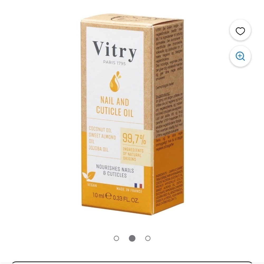 Vitry - Nail and Cuticle Oil - 10ml - new !